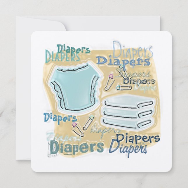 Invitation Baby shower (Devant)