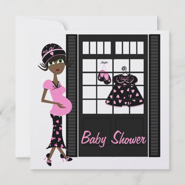 Invitation baby shower (Devant)