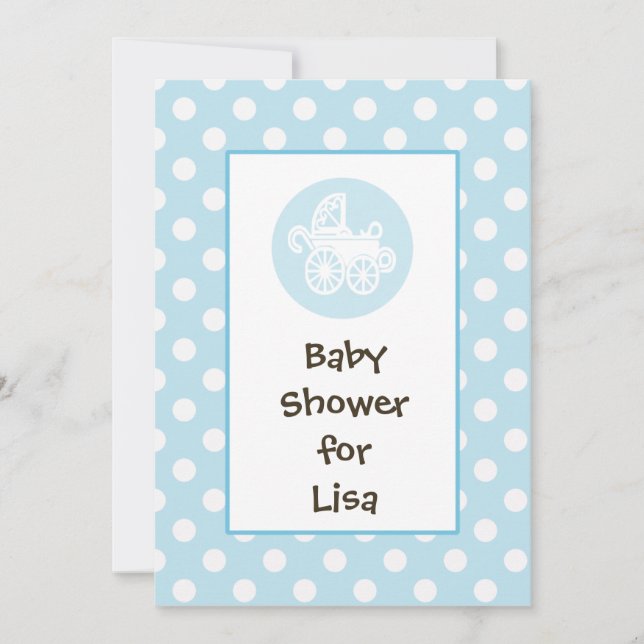 Invitation baby shower (Devant)