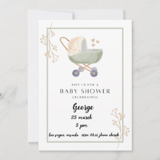 Invitation baby shower
