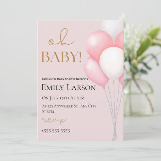 Invitation baby shower