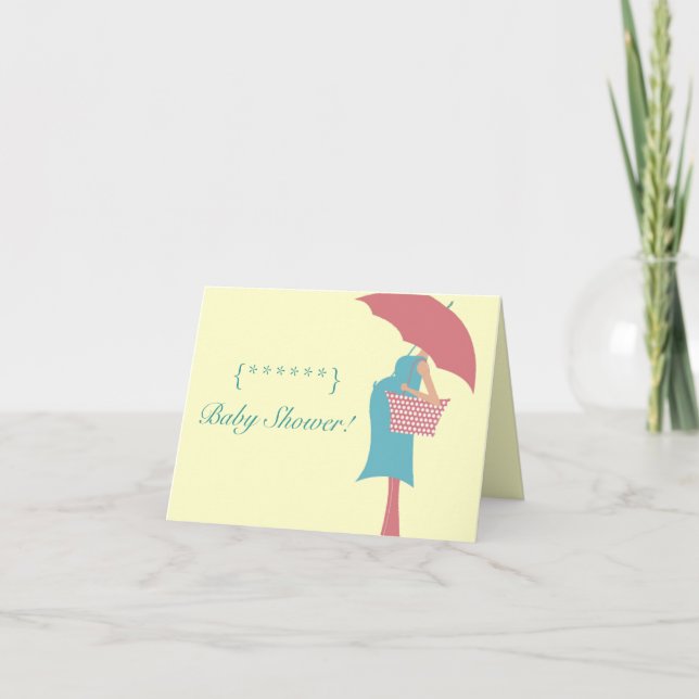 Invitation Baby shower! (Devant)