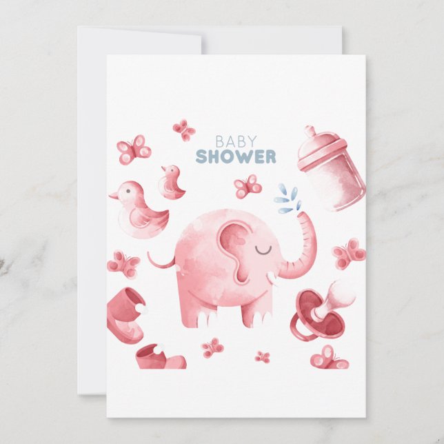 Invitation Baby shower (Devant)