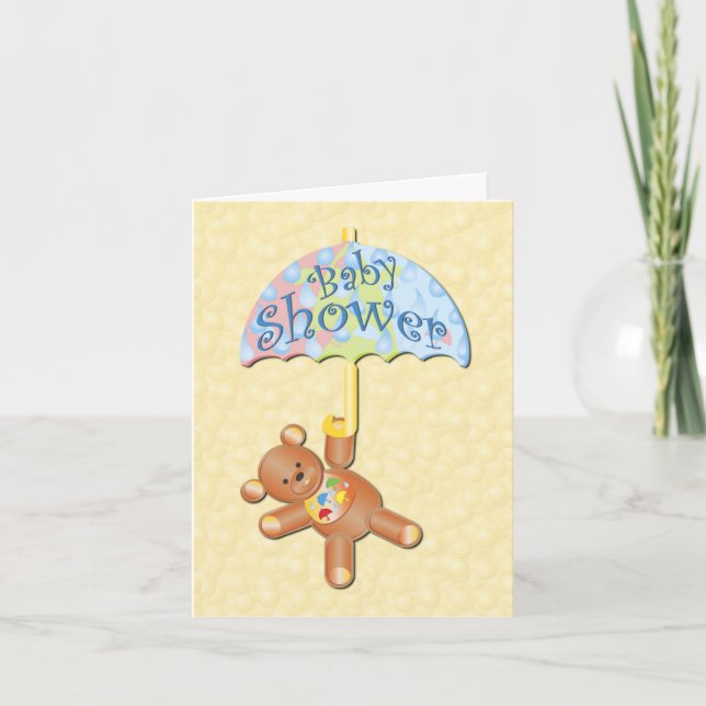 invitation baby shower (Devant)