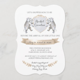 Invitation Baby shower 5x7