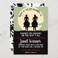 Baby shower à thème Rodeo