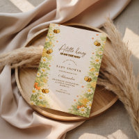 Baby Shower Abeille Miel Floral