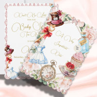 Baby shower Alice Au Pays Des Merveilles Floral Ro