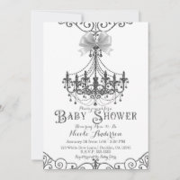 Baby Shower Arc-en-Ciel Blanc et Argent