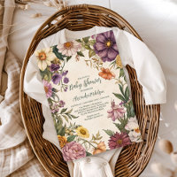 Baby shower Art nouveau victorien