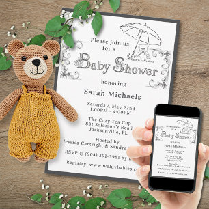 Invitation Baby shower Artsy