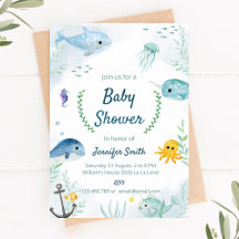 invitation baby shower avec sous le thème de la me
