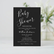 Baby Shower avec un scénario minimaliste moderne