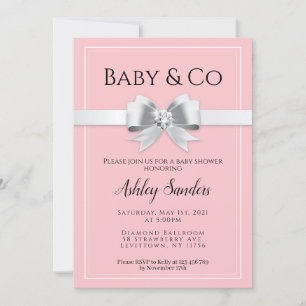 Invitation Baby shower Baby & Co