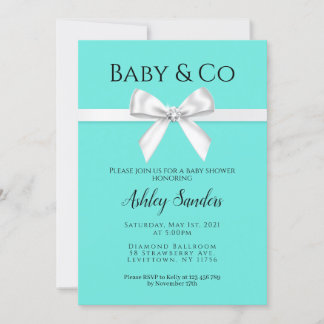 Invitation Baby shower Baby & Co