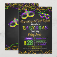 Invitation Baby shower Baby Gras