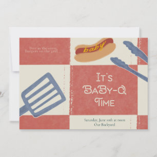 Invitation Baby shower Baby-Q