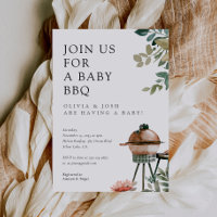 Baby shower barbecue Neutre hommes-femmes