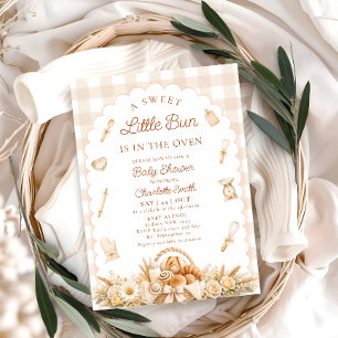 Invitation Baby-Shower Bébé au Four