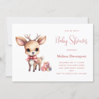 Baby Shower Bébé Cerf Cadeaux Mignon