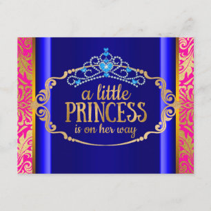 Invitation Baby Shower Bohème Princesse Indienne