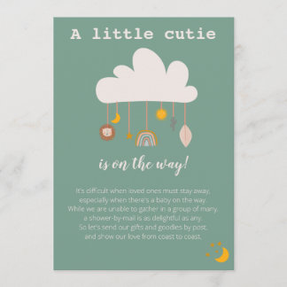 Invitation Baby shower Boho