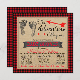 Invitation Baby shower Boho Boho Boho Boho Boho Buffalo