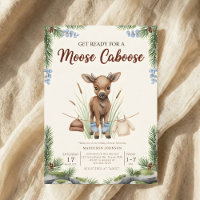 baby shower boho forêt élan verdure