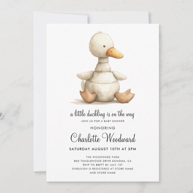 Invitation Baby shower Boho Neutre Pour Les Femmes Et Les Pet (Devant)