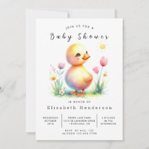 Invitation Baby shower Boho Printable
