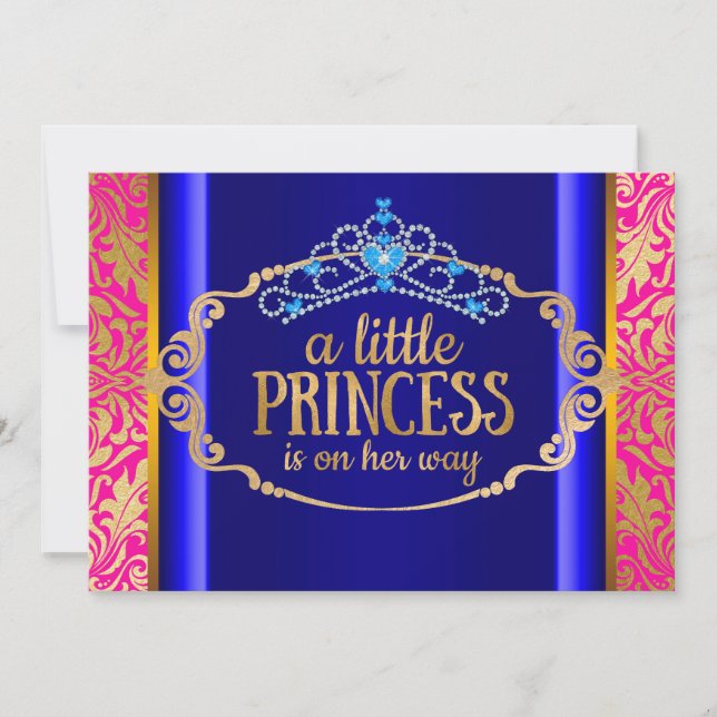 Invitation Baby Shower Bollywood (Devant)