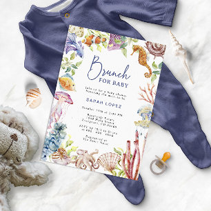 Invitation Baby shower Brunch