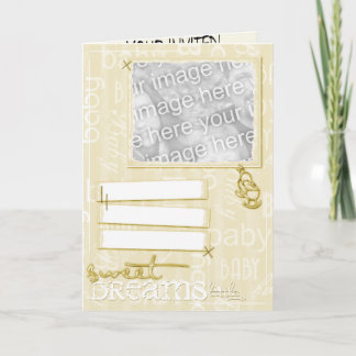 Invitation Baby Shower card