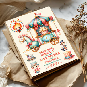 Invitation Baby shower Carnaval