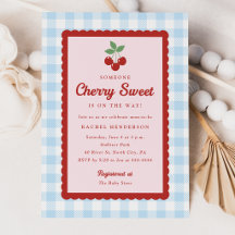 Baby Shower Cerise Douce