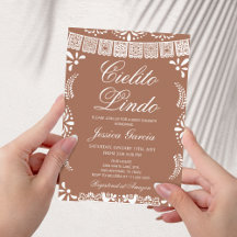 Baby shower Cielito Lindo Terracotta