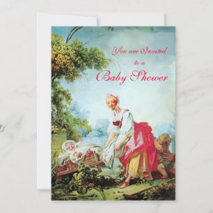 INVITATION BABY SHOWER COLORÉ