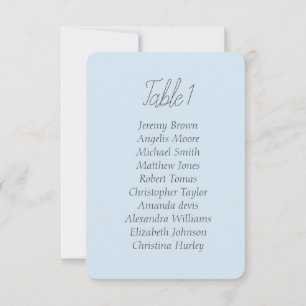 Invitation baby shower confortable et simple bleu printemps