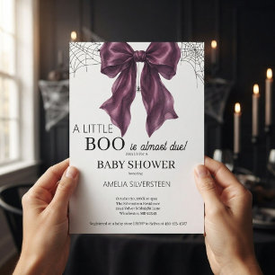 Invitation Baby Shower Coquette Gothique Un Petit Hou Baby