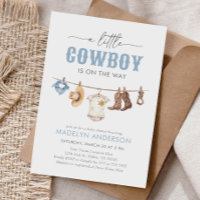 Baby shower Cowboy
