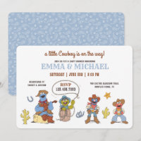 Baby shower Cowboy de la rue Sesame