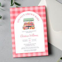 Baby shower cultivé localement