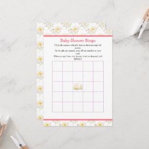 Invitation Baby shower d'agneau de printemps