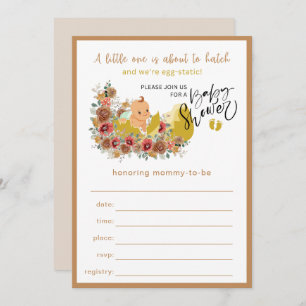 Invitation Baby shower D'Amusement Remplissez L'Invitation No