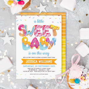 Invitation Baby shower d'arrosage neutre entre les sexes