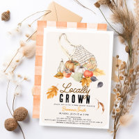 Baby shower d'automne du sac de marché français cu