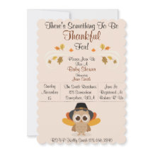 Baby shower d'automne (Heureux)