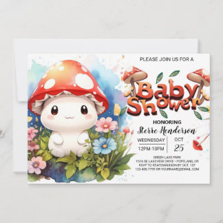 Invitation Baby shower d'aventure Fancigi