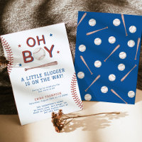 Invitation Baby shower de base-ball | Baby shower