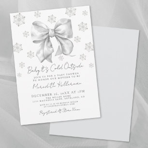 Invitation Baby Shower de Bow Winter